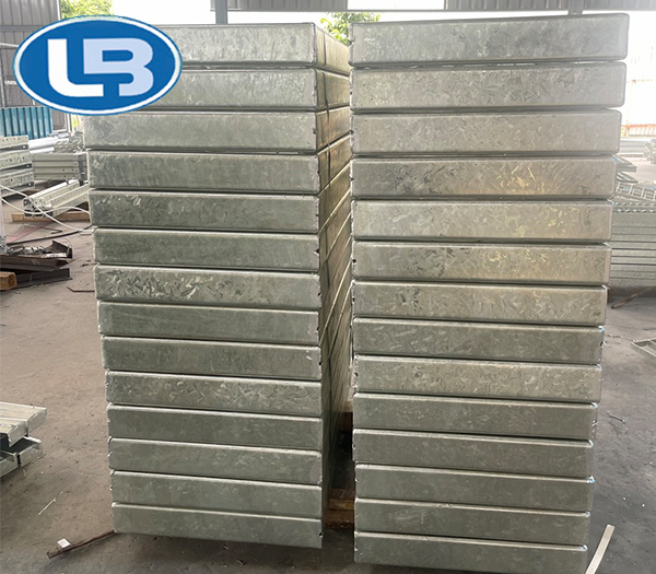 Galvanized U-Channel frames for concrete encasement